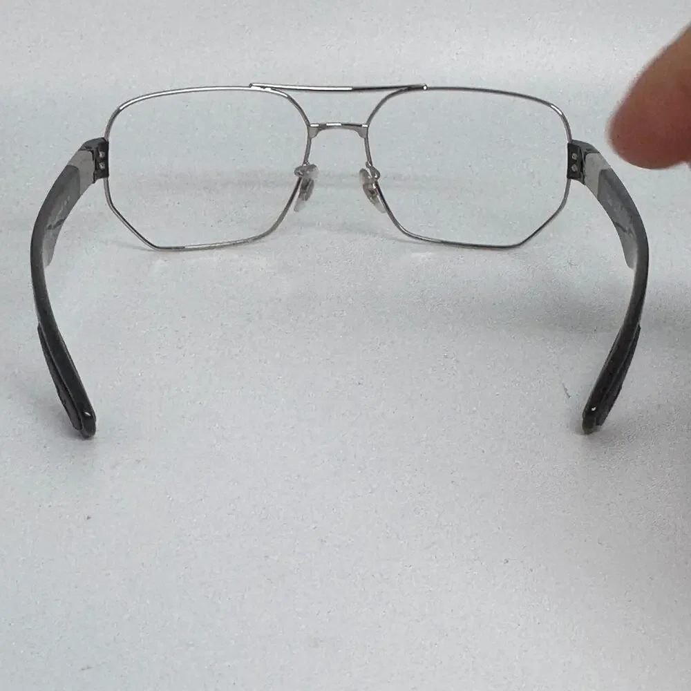 Ray‎ Ban RB3672 003/82 Sunglasses Gray /Shiny Silver Frame Only 60-17-135 H16991